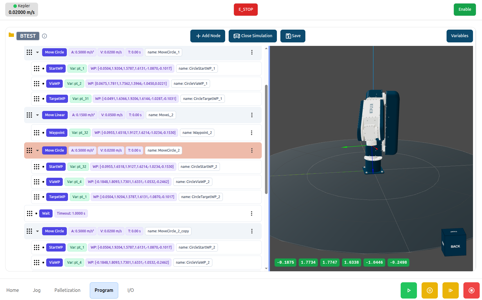 Visual Programming in Gravity Studio