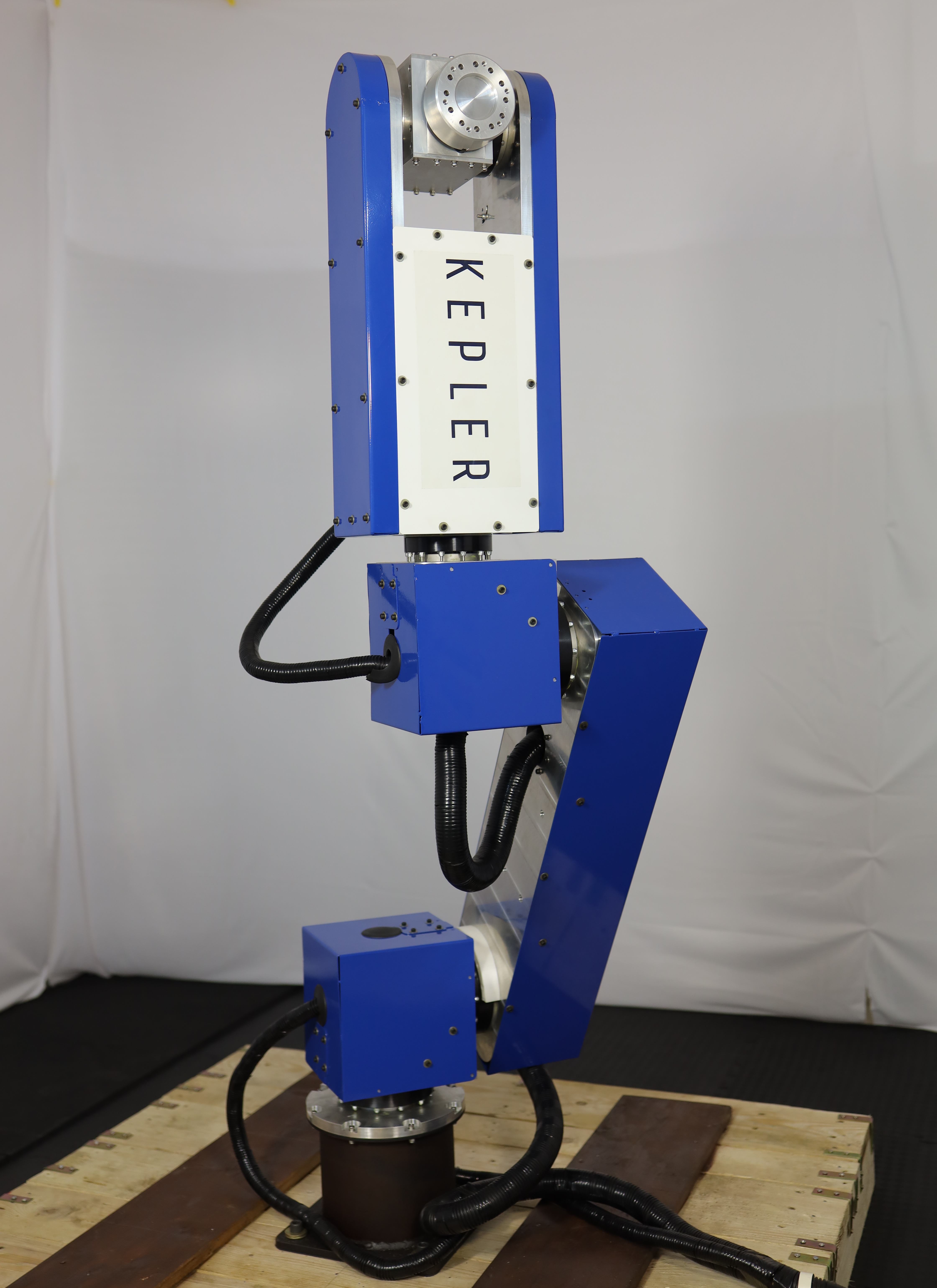 Kepler industrial robot arm performing precision motion